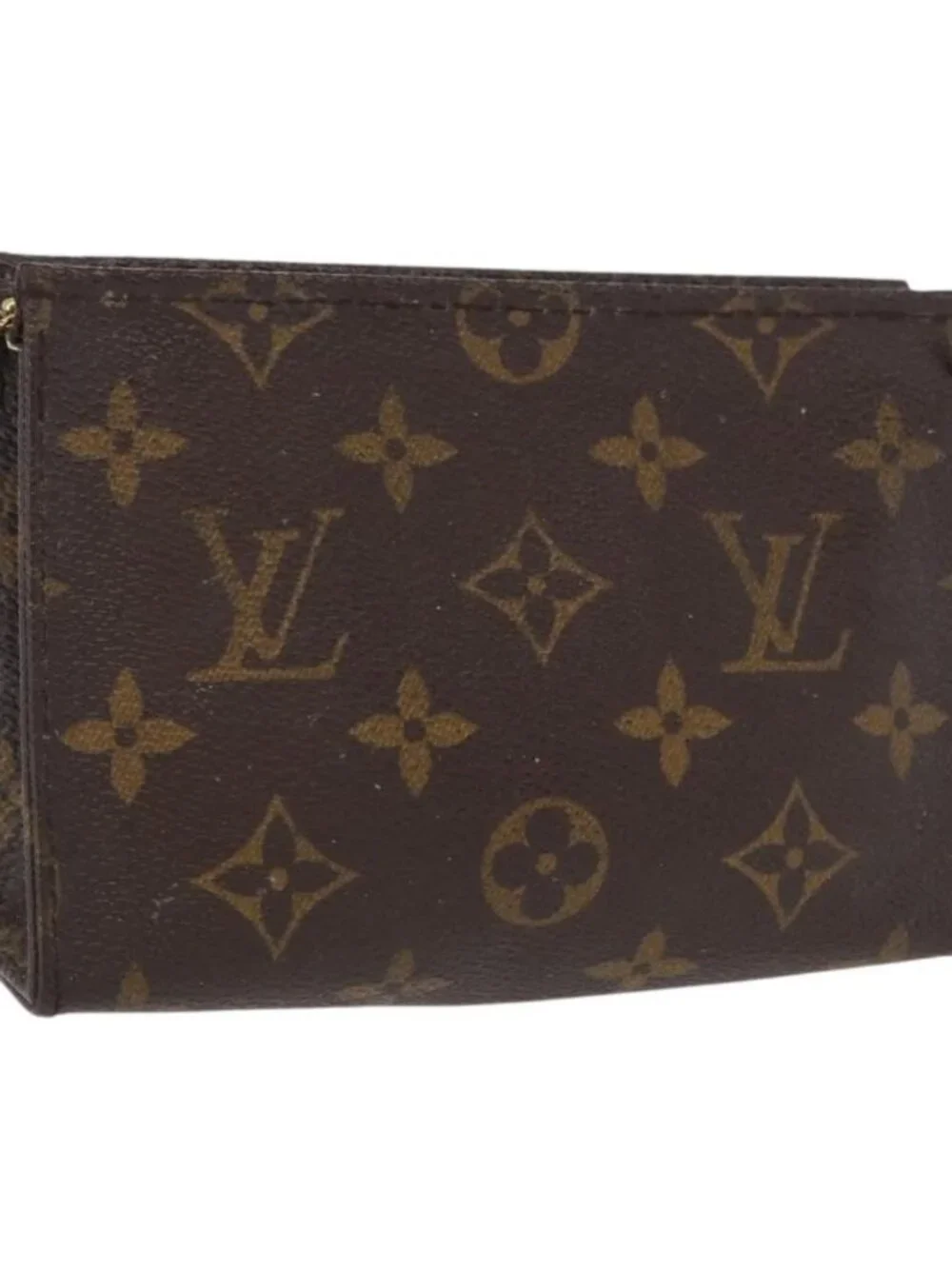 LOUIS VUITTON Monogram Poche Toilette 15 Pouch M47546 LV Auth 168185